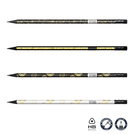 Picture of EK PENCIL WITH ERASER MAGIC SKY TRIANGULAR